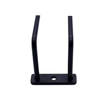 Abcsea 1 Pezzo Nero Porta Bicchiere di Vino, Supporto Per Bicchiere di Vino, Porta Bicchiere da Vino Sospeso, Stemware Rack, 27 cm 1 Fila