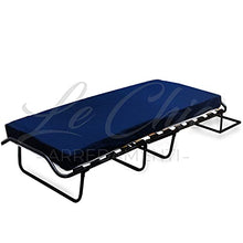 Materasso Pieghevole singolo BLOOM per brandina Ortopedico Anallergico - 175 x 75 cm Alto 10cm materassino da campeggio materassino camping trasportabile avvolgibile in espanso con fodera in cotone