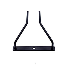 Abcsea 1 Pezzo Nero Porta Bicchiere di Vino, Supporto Per Bicchiere di Vino, Porta Bicchiere da Vino Sospeso, Stemware Rack, 27 cm 1 Fila