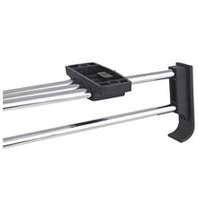 New Lon0167 Armadio guardaroba In primo piano appendiabiti efficacia affidabile in metallo a scomparsa estraibile asta guida argento tono 350mm lunghezza(id:e1d 55 5c c9d)