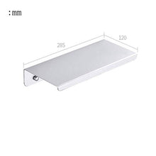 XJJZS. Bagno Doccia Mensola Doccia Caddy Alluminio dello Spazio autoadesiva nessun Danno Montaggio a Parete Nichel
