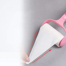 LLQM Dispositivo per Capelli appiccicosi, Carta per Polvere appiccicosa con Rullo strappabile, Dispositivo per Capelli appiccicosi con Spazzola a Rullo, Spazzola per Capelli appiccicosi