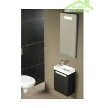Kit Mobile lavabo RIHO & SLIMLINE SET 60 in legno laccato satinato opaco, 60 x 38 a 60,5 cm