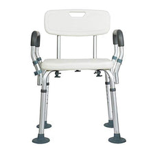 TANGIST Sgabello da bagno in alluminio Sgabello anziano Sedia da bagno Sedia da bagno Della Donna incinta Sedia da bagno Anti-skid Altezza regolabile altezza senza ruggine Sedia da doccia Prevenire lo