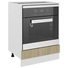 vidaXL Armadio per Forno Rovere Sonoma 60x46x81,5 cm in Truciolato