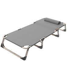 Letto Pieghevole Con Schienale Regolabile, Letto Per Gli Ospiti Con Materasso In Fibra Elettronica Rimbalzante, Tessuto, Nero, Leggero E Una Struttura Robusta E Super Resistente Per Viaggi All'aperto,