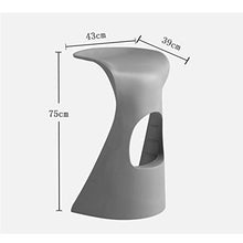 WGZ- Bar Stool Bar Stool Moda Creativa Bar Chair Casa Schienale Alto Seggiovia Bar Stool Rotante ad Alta Sgabello Sgabello Colazione Ristorante Ascensore Sgabello Moda (Color : Green)