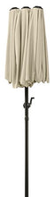 Schneider Schirme 746 – 02, Ombrello Salerno, colore: naturale, rettangolare, 300 x 150 cm