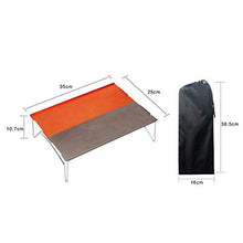 RWEAONT Tavolo Pieghevole da Esterno Portatile Pieghevole da Esterno Ultra-Leggero Camping BBQ Dining Dining con Sacchetto di stoccaggio (Color : 1Pc)