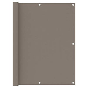 vidaXL Paravento da Balcone Talpa 120x500 cm Tessuto Oxford