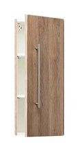 Armadio bagno pensile Aurum-S rovere chiaro