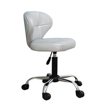 ZHJING Seggiola da Bar Sgabelli da Bar Beauty Chair Rotating Lift Bar Sedia con Ruote Home Executive Gas Lift Bar Sgabello con Schienale (Color : Silver)