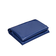 MHBGX Telone Impermeabile per Esterni Resistente, Riparo per Protezione Solare a Terra in Tessuto Bifacciale in Pvc,Blu,5.9X3.8M