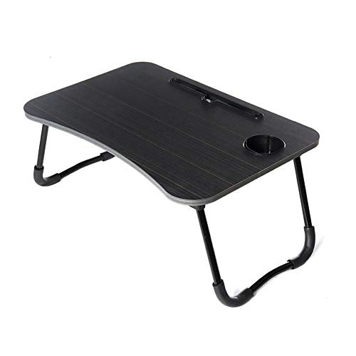 Tavoli da picnic Tavolo pieghevole, supporto per la scrivania del computer portatile per letto portatile vassoio computer portatile per divano table taccuino laptop con portabicchieri per il letto sog