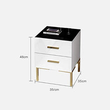 N/Z Mobili Soggiorno Comodini Luce Semplice Moderno Rete Rossa Camera da Letto Scaffale da Comodino Ripostiglio Piccolo Appartamento Ins Wind Storage Cabinet