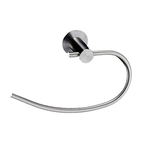 LXRZLS Portasciugamani a Forma di Gancio - Portasciugamani da Bagno - Portasciugamani Lucido in Acciaio Inox 304, Contenitore da Cucina