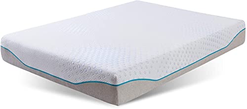 Movian - Materasso francese in memory gel a 9 zone con coprimaterasso sfoderabile, 140 x 200 x 25 cm
