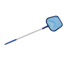 FLAMEER Rete per Skimmer per Teli da Piscina con 5 Sezioni di Palo di Collegamento in Alluminio 122 Cm - 2 Pezzi