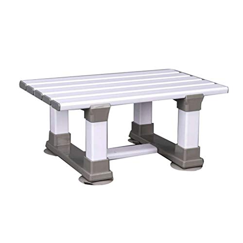 MGMDIAN Vasca da Bagno Vasca da Bagno Sedia da Bagno Sedia da Bagno Vasca da Bagno Uso Bagno Sgabello Quadrato 20 cm / 30 cm Accessori da Bagno (Size : 20cm)
