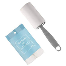 LLQM Sticky Hair Device, tearable Drum Sticky Paper, Portable Clothes Dust Sticky Roller Brush, Clothes Suction Device