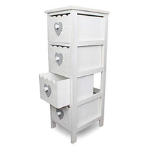 IlGruppone Mobiletto Multiuso per Bagno, Camera da Letto e Ingresso Misura 71x32x49cm con 6 cassetti Antoine