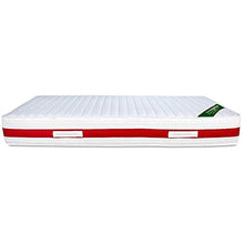 EVERGREENWEB Materasso in Memory Foam 90x190 cm & Waterfoam Ortopedico Alto 22 cm con Cuscino Letto Gratis Lastra Massaggiante, Rivestimento Bianco SFODERABILE per Reti e Letti