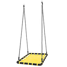 SCDXJ Altalena da Giardino Rettangolare con Anelli per Bambini Base in Nylon 100x75cm