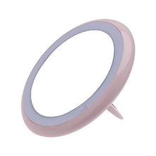ADSE Specchio per Il Trucco Specchio per Il Trucco a LED 2 Specchietti Cosmetici Illuminati con luminosità Ricaricabile Specchio Rosa
