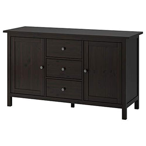 IKEA HEMNES credenza 157x47x88 cm nero-marrone