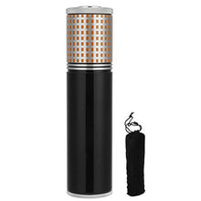Portasigari Accessori per sigari Portasigari da 200 x 48 mm Tubi per sigari per riporre 3 sigari(black)