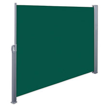 Nemaxx SCA180 Frangivento Tenda Laterale Verde Tendino 180x300 cm Telaio Verde cassoneto Grigio