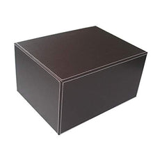 MAATCHH Armadi File File Storage Box File Pelle Desktop Cabinet Tre Strati Casella Informazioni Business Office Forniture Desktop Organizer Box Attrezzature da Ufficio Desktop