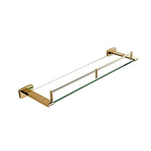 Zixin Scaffalatura a Parete in Rack da Bagno in Vetro Singolo ripiano in Vetro