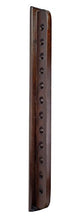 Expovinalia 250530 Portabottiglie da Appendere al Muro, Legno, Marrone, 8 x 8 x 85 cm, metallo