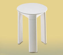 Gedy Trio - Sgabello da doccia, colore: Bianco