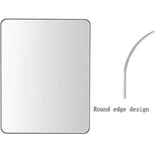 Makeup mirror Specchio da Bagno a Parete, Specchio da Bagno a Parete, Specchio da Bagno, Bordo Arrotondato fine, Specchio Argento 5mm