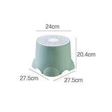 ECSWP QWBGJSNM Motivo Addensare Bella Sgabelli Frutta Soggiorno Antiscivolo da Bagno Bambino banco Sgabello Modifica Scarpe Sgabello (Color : C)