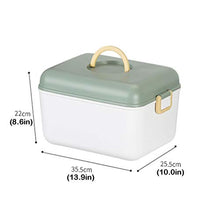 Scatola per Medicinali Medicina di sicurezza, pronto soccorso Box Storage Box, Portable Storage Box, scatola con coperchio e manico, Portable Multi-Function Box Contenitore per Medicinali