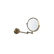Z-LIANG Verde Bronzo fissato al Muro dello Specchio di Bellezza Bagno con Montaggio a Parete Specchio a Scomparsa Specchio di Trucco Specchio Retro