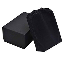 ZYING Portatile Nera in Pelle Cigar Humidor Viaggi - Sigaro Desktop idratante con Il Vassoio Cigar Box
