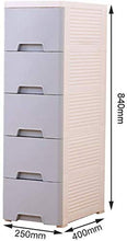 Comò e cassettiere Stoccaggio Armadi, casa fenditura Bagagli armadi, cassetti bagni, Governi di immagazzinaggio di plastica (Size : 25CM)