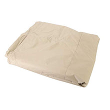 TOPINCN Copertura per Sedia a Dondolo a Due posti Impermeabile Antipolvere Copertura Protettiva per mobili da Giardino Protezione per Qualsiasi Tempo, 63"L x 49" L x 67"H(Beige)