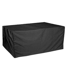 Fodere per mobili da giardino impermeabili 120x120x74cm, fodere per tavoli e sedie da patio Rettangolari impermeabili, telo per esterni, pioggia e neve antipolvere antivento, tessuto resistente a