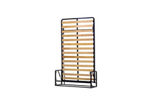Letto a Scomparsa - letto ribaltabile verticale piccolo doppio 120cmx200cm 120cm x 200cm (Letto Estraibile, Letto Pieghevole, Letto