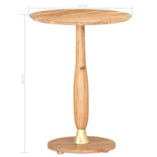 vidaXL Tavolino 45 cm in Legno Massello di Acacia