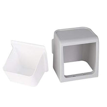 Omabeta Garbage Lavabo Sospeso Trashbin Lavabo Trashbin Sospeso per La Casa(Gray)