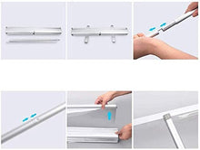 Topniu. (Utilizzando in affari) Roll Up Banner Partitions Pop-up Pop-Up Roller Banner Trasparente | Cancella PVC Mobile Sneeze Guard Germ Germ Scudo Scudo Portable Scudo Barriera sociale Distandimento
