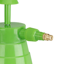 Relaxdays, Bianco/Verde Spruzzatore a Pressione da 1,5 l, Ugello Regolabile in Ottone, da Giardino, Pesticidi, PE, 1 Pezzo