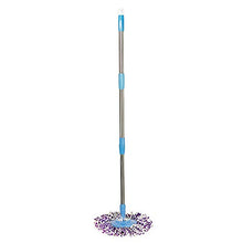 SSAYY Mop Testine di Ricambio Spin Mop Sostituzione Maniglia in Acciaio Inox Spin Mop 304 per Mop da Pavimento 360 Versione Senza Pedale