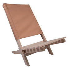Sedia a sdraio regolabile da giardino, ideale per balconi, in legno, pieghevole, con braccioli, da giardino, sedia a sdraio sul balcone, in legno naturale